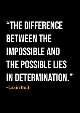 Usain Bolt Quotes