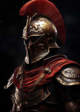 Soldier At The Battlefield