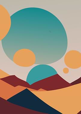 Boho Minimal Landscape