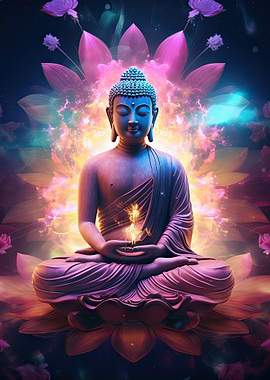 Spiritual Buddha Statue