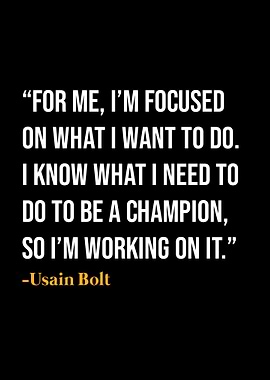 Usain Bolt Quotes