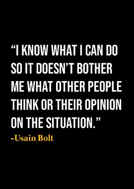 Usain Bolt Quotes