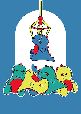 Dinosaur Claw Machine