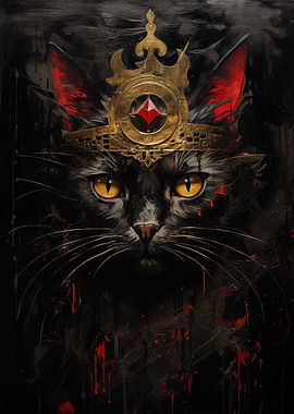 The Vintage Cat King God