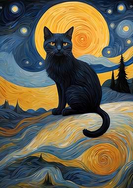 Cat Van Gogh