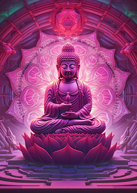 Spiritual Buddha Statue
