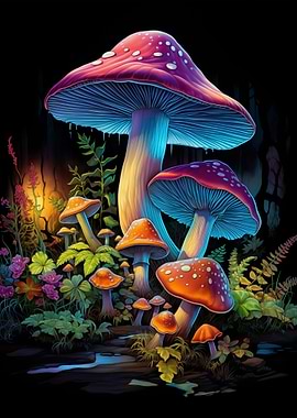 Trippy Mushrooms