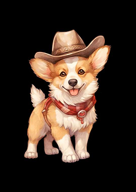 Cowboy Dog funny