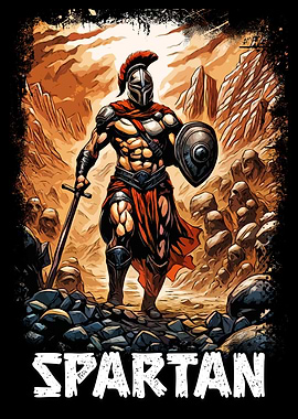 Ancient Spartan Warrior