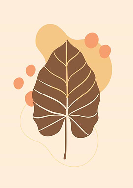 Tropical Leaf Up side