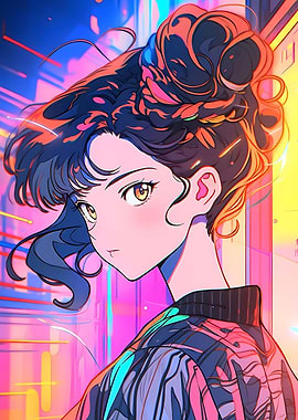 beautiful woman anime