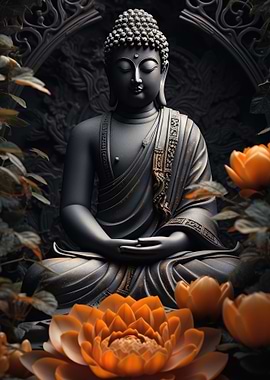 Spiritual Buddha Statue