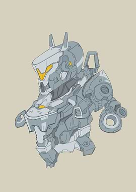 Animal Cyborg Wolf Robot