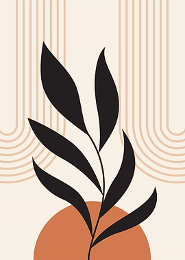 Boho Abstract Arches