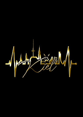 Kiel Skyline Herzschlag