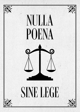 Nulla Poena Sine Lege 5