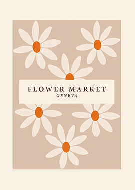 Flower market Geneva