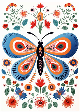 Butterfly Scandanavian