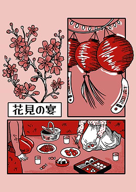 Cherry Blossom Picnic