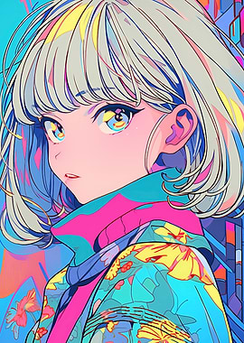 beautiful woman anime