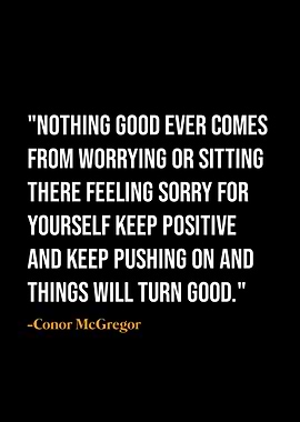 Conor McGregor quotes