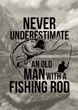 Old Man Fishing