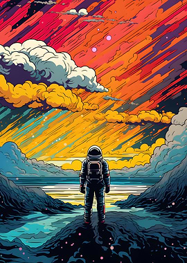 astronaut space