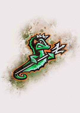 Norfolk Tides watercolor