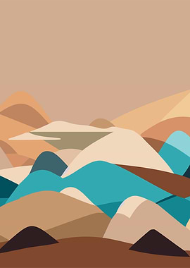 Boho Minimal Landscape