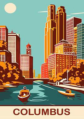 Columbus City Waterfront