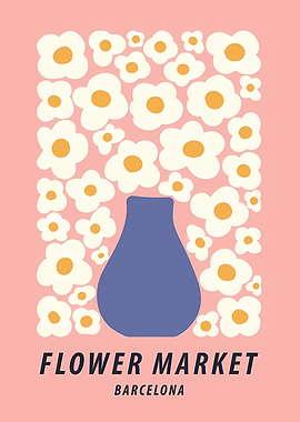 Flower market Barcelona