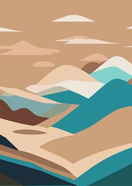 Boho Minimal Landscape