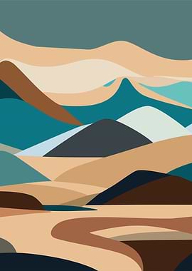 Boho Minimal Landscape