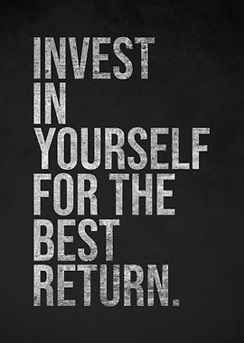 Invest In Yourself