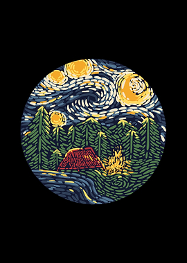 Starry Night Camping