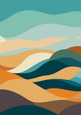 Boho Minimal Landscape