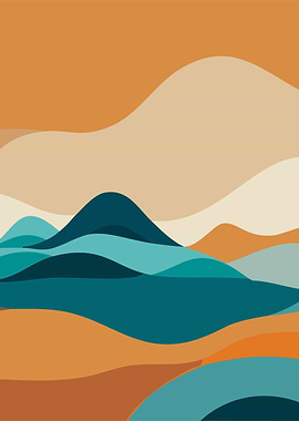 Boho Minimal Landscape