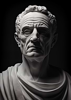 Julius Caesar Sculpture