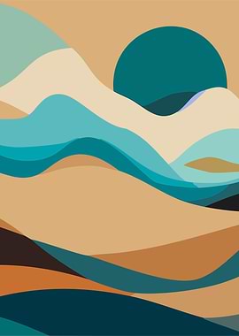 Boho Minimal Landscape