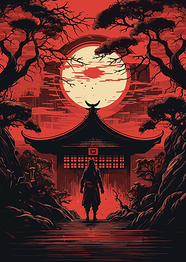 Japanese Samurai Art