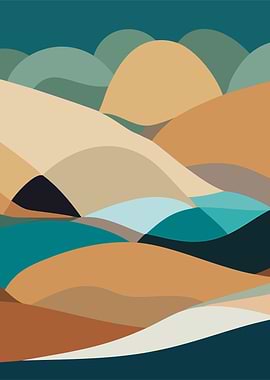 Boho Minimal Landscape