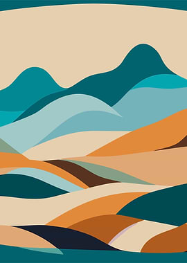 Boho Minimal Landscape