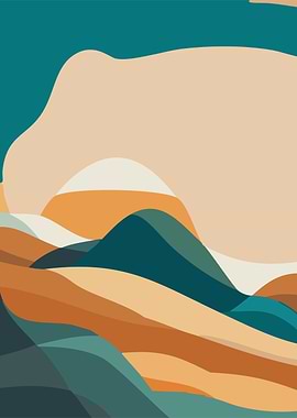 Boho Minimal Landscape