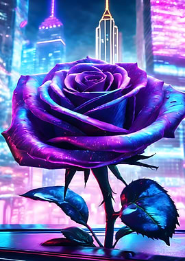 cyberpunk rose