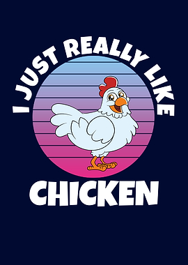 Funny Chicken Cute Chicken