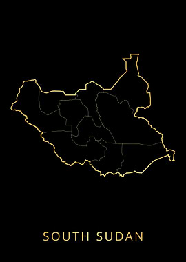 South Sudan Map