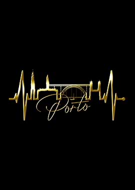 Porto Skyline Heartbeat