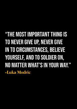 Luka Modric Quotes