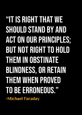 Michael Faraday Quotes