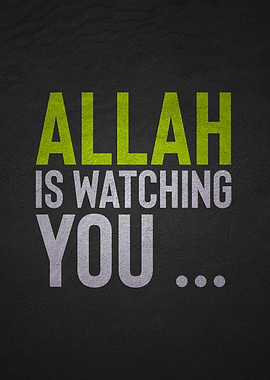 Allah Typography